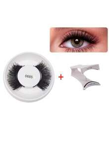 5-Box Set Magnetic Eyelash Set With 1 Applicator – No Glue Needed, Reusable False Eyelash Extensions, Natural Look, Multiple Styles, Easy To Apply, Perfect For All Occasions | Lash Extension Kit - Multicolor - View 10