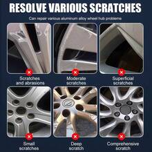汽车轮毂划痕修复套装，一站式解决划痕、锈蚀和褪色问题！包含轮毂翻新抛光工具和专用修复膏。 - 除鏽劑+拋光海綿套裝 - 查看 5