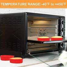 6pcs Silicone Heart Shaped Baking Molds - Love Shape DIY Baking Molds Silicone Layered Baking Tray Molds Silicone Cake Molds For Birthday, Wedding - Multicolor - View 6