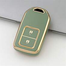 1pc 2-Button TPU Car Key Fob Shell Suitable For Civic, Accord, Vezel, CR-V, HR-V, CR-Z, Fit, Freed, Jade, XRV And Other Models Accessories - Single Pack - View 14