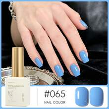 1瓶15毫升凝胶指甲油 - 持久亮泽，高饱和度光泽，坚固耐用，适合美甲沙龙DIY，女士美甲礼物 - 彩色 - 查看 39