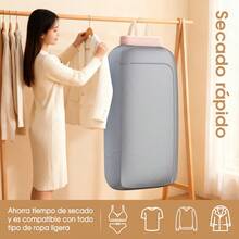 Multifuncional Secadora De Ropa Con Bolsa De Organizadore - Rosa - Ver 7