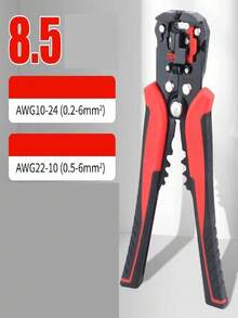 Self-Adjusting Wire Stripper, Wire Cutter Pliers, Crimping Pliers, Automatic Wire Stripping Tool, Industrial Handyman Tools - Multicolor - View 2