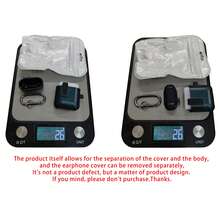 Burgundy Apple Men 1pc Earphone Case With Armor Design And Secure Lock Buckle - Red - View 9