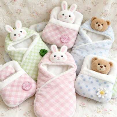 Cute Forest Fairy Four-Leaf Clover Sleeping Bag Doll, High-Quality Mini Sleeping Bag Doll - Romantic Couple Game, Cat Gift, Game For Men And Women, Interactive Game, Party Game, Birthday Gift, Holiday Gift, Perfect Gift