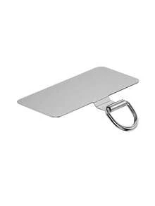 2pcs Stainless Steel Clips, Phone Lanyard Spacers, Ultra-Thin 0.3mm Stainless Steel Washers, Anti-Lost Connector Pieces - Multicolor - View 10