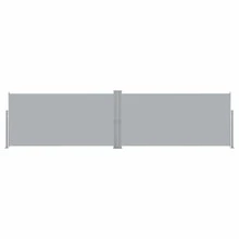 vidaXL Ausziehbare Seitenmarkise 160x600 Cm Grau - A - View 2