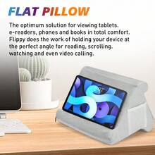 1pc Multi-Functional Tablet Stand, 3 Adjustable Angles, Suitable For Bed, Desk, Sofa, Kitchen, Home, Office, Tablet & Phone Reading Holder (Gift For Friends & Family) - Light Grey - View 3