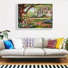 500/1000pcs For Adults Jigsaw Puzzle - Challenging Large-Scale Brain Teaser With Complex Patterns, Portable Box For Family Game Night, /Christmas/Halloween Gift For Adults & Puzzle Lovers (500 Or 1000pcs) 1000-Piece Vibrant Scenic Art Paper Puzzle For Adults – Relaxing Brain Teaser, Ultimate Stress-Buster, Luxury Holiday Gift Idea - 彩色 - 查看 2