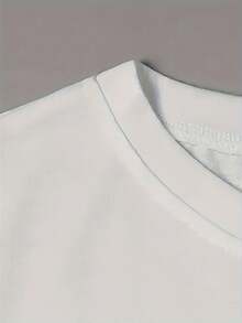 Call Me If You Get Lost Graphic Casual Soft Short Sleeve Pure Cotton 180gsm T - Shirt - trắng - Xem 3