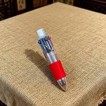 1 Four-Color Retractable Mini Ballpoint Pen, 3.07 Inch Portable Multi-Color Pen, Suitable For Students And Office Scenarios, Includes 4 Common Refill Colors, No Need To Carry Multiple Pens, Easily Switch For Note-Taking And Daily Writing Needs, Compact And Lightweight, Ideal For Students' Class Notes, Highlighting Key Points, Workplace Office, Daily Recording, Gift Giving, And Prizes - đen - Xem 18