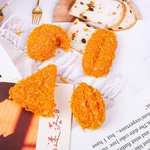 1pc-Mini Fried Food Dumplings Pinch Pendant-Eating And Playing Bread Diy Pendant-Hamburger-Triangle Pizza-Squishy Toy-Fidget Toy-Stitch Toys-Travel Toys-Toys-Games-Halloween-Toys For Adults Women - Multicolor - View 9