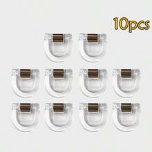 Invisible Seamless Pant Leg Clips - Adjustable Non-Slip Clips For Jeans, Wide-Leg Pants, Fabric Hemming - Plastic Clips With Strong Grip - Multicolor - View 16