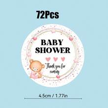 24/72/120pcs Personalized Teddy Bear Baptism Stickers, Sticker Labels, Party Favors Stickers, Gender Reveal Party Stickers, Teddy Bear Stickers, Customized Collection Stickers, Names, Teddy Bear Labels - Multicolor - View 9