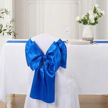 12 Pack Royal Blue Satin Table Runner 12x108 Inches Long, Silk-Like Smooth Table Decor For Wedding Prom Event Party - RoyalBlue - View 5