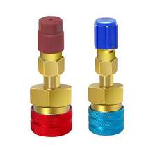 R1234YF To R134a Quick Coupler Adapter Car Low Side Air Conditioning Fitting Kit - A - View 9