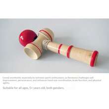 Brinquedo Interativo de Primavera 2026 - Bola de Habilidade Japonesa de Madeira - Competição de Kendama - Exercício de Coordenação Motora - Artesanato DIY - Brinquedo Inteligente para Adolescentes - Brinquedo de Alta Qualidade - Resistente ao Desgaste/Antiqueda - Ideal para Decoração de Mesa - Ideal para Cesta de Páscoa - Presente de Páscoa - Alívio do Estresse - Brinquedo para Campus - Brinquedo para Atividades ao Ar Livre - Brinquedo de Viagem - Presente de Aniversário Exquisito - Presente Perfeito - Brinquedo Surpresa - Multicolorido - Ver 7