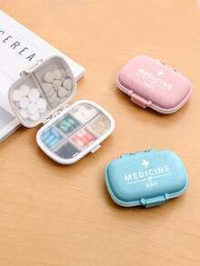 1 Hộp đựng thuốc di động có in hình, chống ẩm, hộp đựng thuốc nhiều ngăn tiện dụng khi đi du lịch, hộp đựng thuốc nhỏ gọn bỏ túi, hộp đựng thuốc vitamin di động, hộp đựng thuốc tái sử dụng cho nam và nữ, hộp đựng thuốc theo dõi sức khỏe, hộp đựng thuốc bỏ túi hàng ngày để đựng vitamin, thuốc, thực phẩm chức năng, phụ kiện thiết yếu cho gia đình và khi đi du lịch. - Nhiều màu - Xem 5