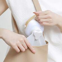 吊扇，带三脚架的露营扇，大风量可调节风量，强劲风力，静音设计 - 白色 - 查看 6