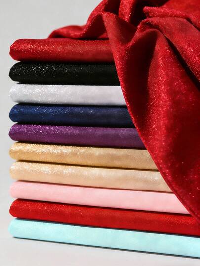 1pc Shiny Starry Sky Glitter Tulle, Dreamy Starry Tulle Fabric, Wedding Party Dress Decor DIY Pre-Cut Material