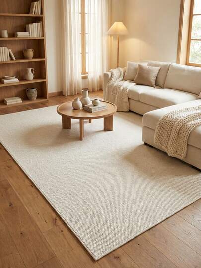 White Silica Gel-Like Floor Mat, Suitable For Wood Floor Entrance, Laundry Room, Hallway, Bedroom, Kitchen, Living Room And Dining Room, Fashionable Large Size Rug - Indoor All-Season Home Decor, Doormat, Machine Washable Non-Slip, Suitable For Hallway Carpet, Bedroom Carpet, Kitchen Carpet, Bedside Carpet, Living Room Carpet, Home Decor, Kitchen Decor, Living Room Decor