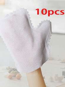 1/10/30pcs Ultra-Fine Fiber Cleaning Gloves - Wet & Dry Dual Use, Easy Dust Removal Cleaning Cloth Gloves, Suitable For Kitchen, Living Room, Bedroom, Car, Furniture And Window Cleaning - None - View 12