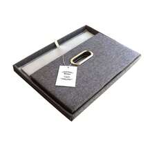 Storage Bins With Lids - Grey, 3 Pieces - View 3