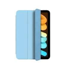 Funda para iPad Mini 7ma y 6ta generación de 8.3 pulgadas, funda magnética inteligente con soporte para iPad Mini 6 y 7 - Celeste - Ver 4