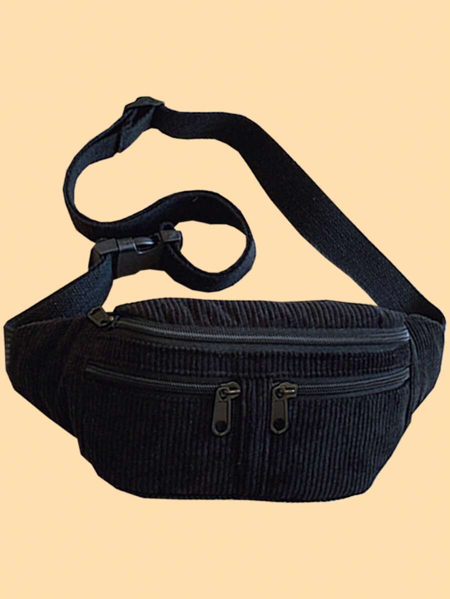 Crossbody Chest Bag, Fashionable And Casual Women's Bag, Fresh And Simple Autumn Sports Bag, Unique And Minimalist Casual Waist Bag - Multicolor - View 1