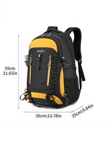 40L Outdoor Hiking Bag, Large Capacity Hiking Bag, Hiking And Sports Travel Bag, Travel Camping Backpack, Men's And Women's Backpack, College Student High School Return Backpack - Multicolor - View 12