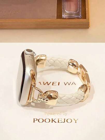 Dây đeo da màu xanh bơ mùa hè, tương thích với các kích cỡ 38/40/41/42/44/45/46/49 mm, phù hợp với dây đeo Ultra/SE10/9/8/7/6/5/4/3/2/1 Series.