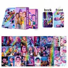 Mattel 30 piezas de Tarjetas Mini Holográficas de Doble Cara del Escuadrón de Caza de Brujas, Tarjetas LOMO, Accesorios de Anime, Tarjetas Fotográficas - Multicolor - Ver 5