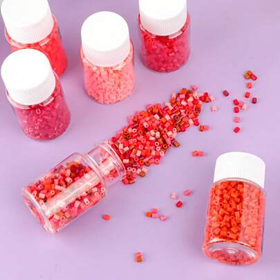 1100pcs 2.6mm Mini Fuse Beads Pixel Puzzle Iron Beads Melt Beads DIY High Quality Handmade Gifts