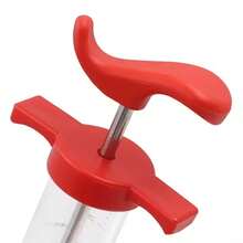 Stainless Steel Multi-Function Turkey Marinade Injector, For Food Use Only, A Versatile Seasoning Tool For Cooking And Grilling, Not For Medical Use - Red - View 10