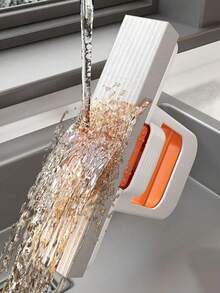 Esfregão Mini Expansível - Limpeza Úmida e Seca, Design Compacto e Econômico de Espaço, Estrutura de Plástico, Adequado para Cozinha, Banheiro, Sala de Estar, Vidro de Carro - Ferramenta de Limpeza Multifuncional, Limpeza de Banheiro, Design de Cabo Elegante, Cabeça de Limpeza Eficiente, Esfregão para Limpeza de Piso - Multicolorido - Visão 3