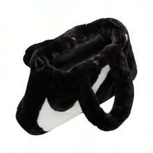 Nike 耐吉 時尚休閒標誌性Logo 托特包單肩常規 女款 - 黑色 - 查看 5