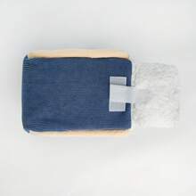 New Hamster Nest, Golden Hamster Flower Branch Nest With Cotton Lining, Warm Pet Cotton Nest For Overwintering, Small Pet Supplies - Grey - View 10