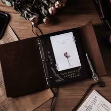 DIY Photo Album, Instant Photo Collection Scrapbook, Handmade Growth Memory Book, ID Photo Collection - A - View 1