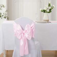 12 Pack Light Pink Table Runner 12x108 Inches Long, Satin Silk-Like Smooth Table Decor For Wedding Prom Event Party - LightPink - View 5