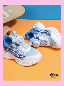 Disney 1 Pair  Collaboration Children's Sneakers, Suitable For Daily Wear, Festivals, Sports, Outdoor Activities, Comfortable, Non-Slip, Breathable (Boys' Sneakers, Boys' Skate Shoes, Children's Sneakers, Girls' Sneakers, Girls' Skate Shoes) - Blue - View 6