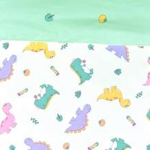 Toddler White Lightweight Duvet Insert Machine Washable 47" X 59" - Dinosaur 5 - View 4