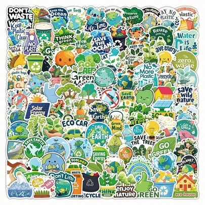 203 pièces Autocollants de la Terre - Décoration pour journaux, artisanat DIY et projets éducatifs