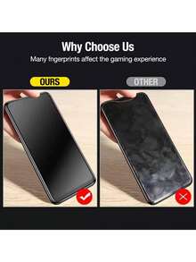 2pcs Matte Privacy Screen Protector, Full Screen Coverage Matte Privacy Screen Film + 1pc TPU Transparent Shock-Proof Phone Case, Compatible With IPhone 17 Pro Max/17 Air/16 - 2+1 - View 8