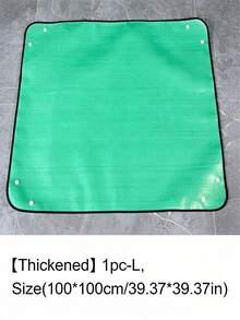 1片可折叠绿色植物换盆垫，适用于室内盆栽植物和多肉植物养护，防水加厚PE材质，易于清洁，大号可折叠植物盆垫，园艺工具 - 綠色 - 查看 18