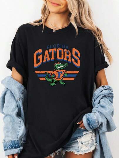 Vintage Florida Gator Sweatshirt Retro Mascot Graphic4 (2)
