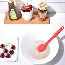 MOACC Teigschaber Silikon Set, Antihaft-Gummispatel mit Edelstahlkern Teigschaber - Hitzebeständiges Spatel-Küchenutensilien zum Backen-Set, 5 Stück, Mehrfarbig-4876 - 4Stück(26*5cm) - Übersicht 5