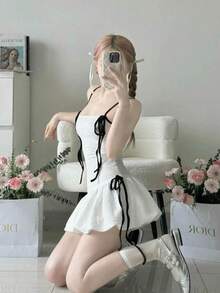 Women One-Pieces - White - View 12