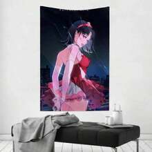 Anime Tapestry-Anime Tapestry-Comics Anime M-Mystery Perfect Blue Tapestry Room Decor Wall Cloth Party Hanging Background Room Decor  Room - 彩色 - 查看 1
