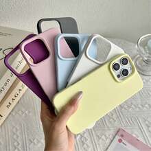 Soft Silicone Phone Case, Anti-Yellow, Protective Cover, Suitable For - Pink - View 6