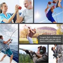 Ejercitador de Manos Ajustable de 5-60kg, Fortalecedores de Mano para Entrenar el Agarre, la Fuerza de Los Dedos, la Muñeca, el Antebrazos Fortalecer,41150381 - Multicolor - Ver 6